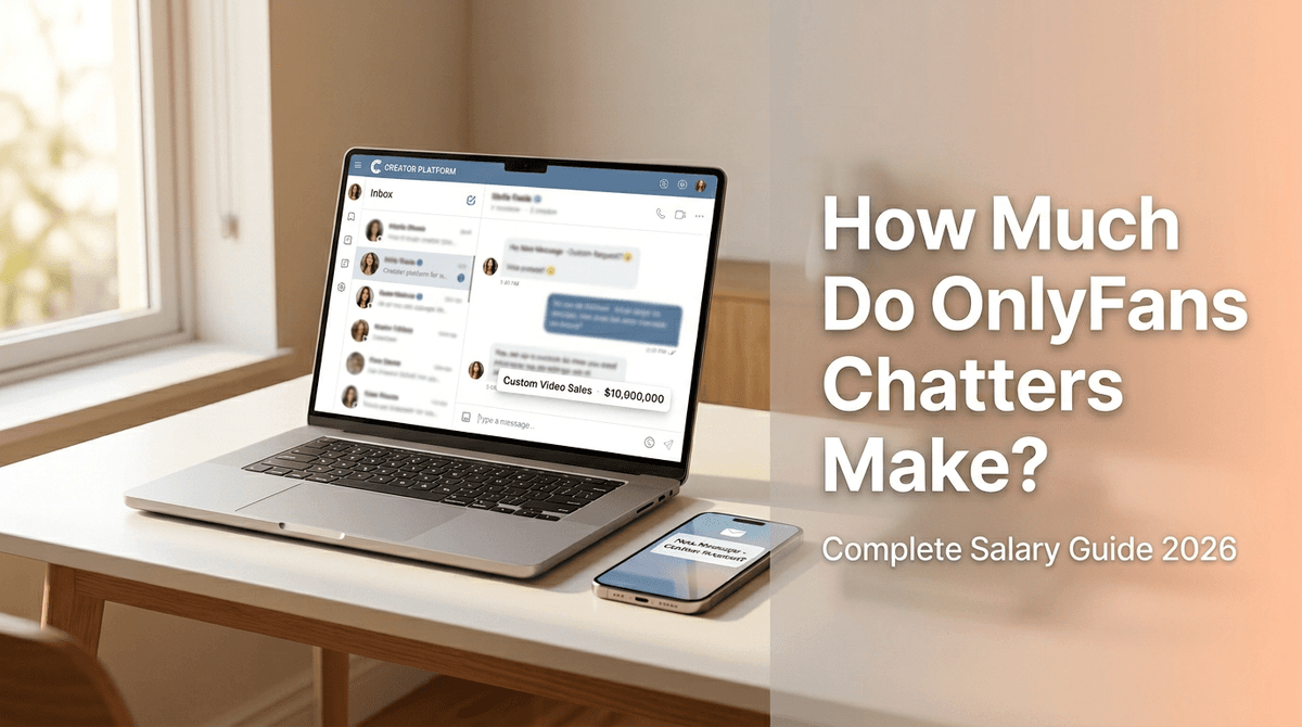 ¿Cuánto Ganan los Chatters de OnlyFans? Guía Completa de Salarios 2026